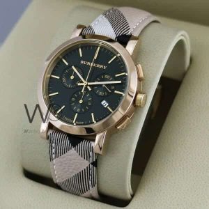 Burberry Watch Multicolored Leather Belt | Watches Prime