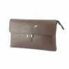 Mont blanc leather hand bag for men brown | Watches Prime