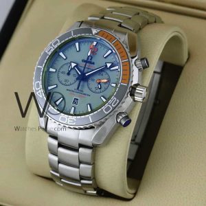 ساعه من007 OMEGA سير فضي من الستانليس ستيل | واتشز برايم