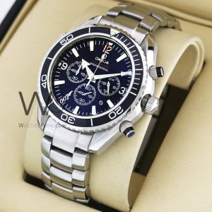 ساعه من007 OMEGA سير فضي من الستانليس ستيل | واتشز برايم