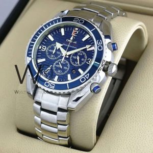 ساعه من007 OMEGA سير فضي من الستانليس ستيل | واتشز برايم