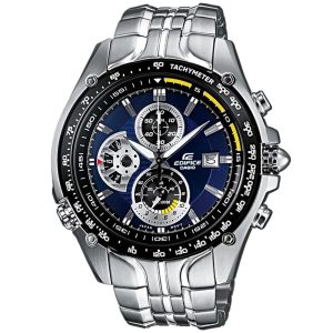 Casio Edifice Chronograph Men’s Watch with a Brilliant Blue Dial