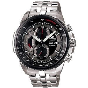 ساعه Tag Heuer من تعمل بعدادات بلون اسود وسير اسود من الجلد | واتشز برايم