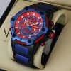 Invicta Men's Watch Chronograph red dial | Watches Prime