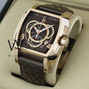 TAG Heuer Chronograph Men’s Watch with Warm Brown Dial