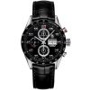 ساعه من Tag Heuer تعمل بعدادات بلون اسود وسير اسود من الجلد | واتشز برايم