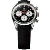 ساعه من Tag Heuer تعمل بعدادات بلون اسود وسير اسود من الجلد | واتشز برايم