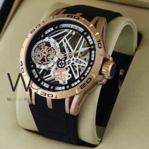 Roger dubuis men automatic with black dial
