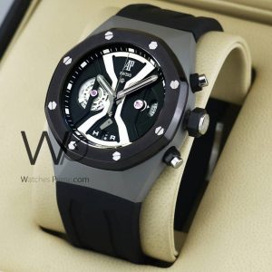 ساعه منAudemars Piguet سير اسود من المطاط | واتشز برايم