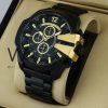 Diesel Watch Chronograph Black Metal strap | Watches Prime