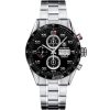 ساعه من ِTAG HEUER carrera تعمل بعدادات بلون اسود وسير فضى من المعدن | واتشز برايم
