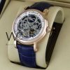 ساعة Patek Philippe سير ازرق من الجلد الطبيعى | واتشز برايم