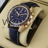 ساعه من007 OMEGA بلون ازرق وسير جلد ازرق | واتشز برايم