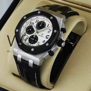 ساعة ِAudemars Piguet سير اسود من الجلد | واتشز برايم
