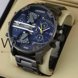 Diesel Black Metal Strap Watch with a Rugged and Stylish Design