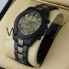 ساعه من rolex سير اسود&دهبى من المعدن | واتشز برايم