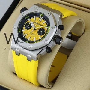 ساعه من Hublot بلون اسود وسير اسود من المطاط | واتشز برايم