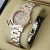 Burberry check Engraved Rose Gold Watch | Watches Prime