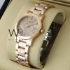 Burberry check Engraved Rose Gold Watch | Watches Prime