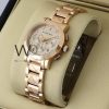 Burberry check Engraved Rose Gold Watch | Watches Prime