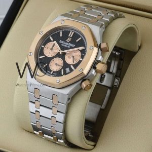 Audemars Piguet Oak chronograph black watch for modern elegance