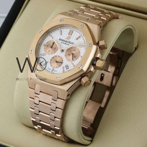 ساعة ِAudemars Piguet سير فضى من المعدن | واتشز برايم ساعة ِAudemars Piguet سير فضى من المعدن | واتشز برايم