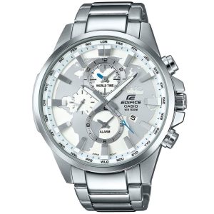 Casio edifice chronograph silver men's watch