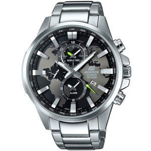 Stylish Casio Edifice black dial chronograph men's watch