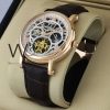 ساعة Patek Philippe سير بنى من الجلد الطبيعى | واتشز برايم