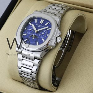 Patek Philippe Elegant Men's Watch with Steel Belt