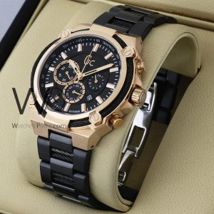 Guess Collection Black Dial Chronograph Men's Stylish Watch