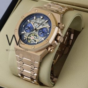 Audemars Piguet Royal Oak Watch Blue Design Men's Style