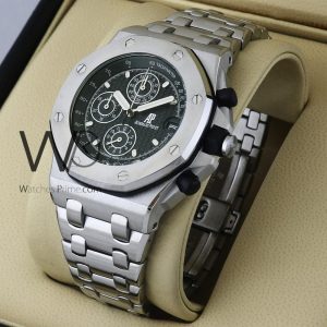 Audemars Piguet Royal Oak Black Dial Stylish Watch