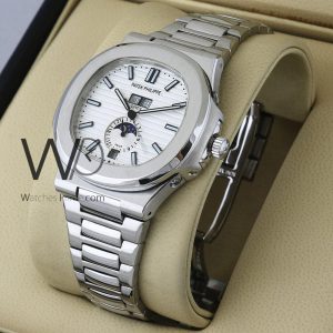 Patek Philippe Stainless Steel Belt with Chronograph Dial