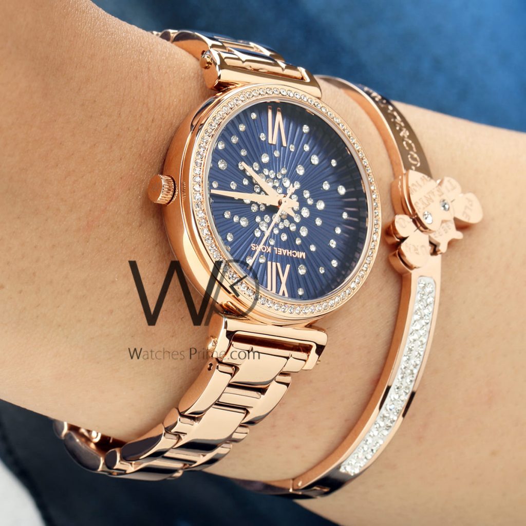 Michael Kors Women's Watch with Blue Dial | Watches Prime