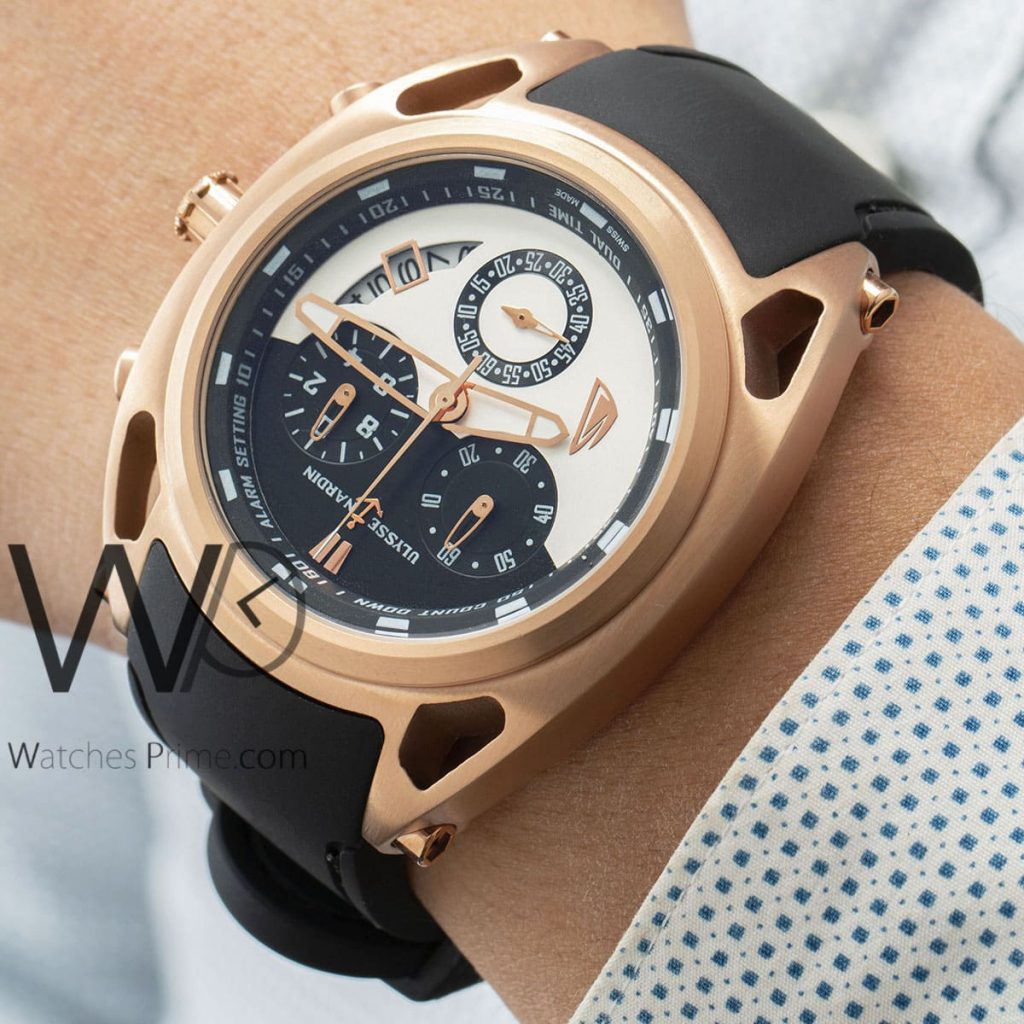 Ulysse Nardin Marine Diver Black Men's Watch | Watches Prime