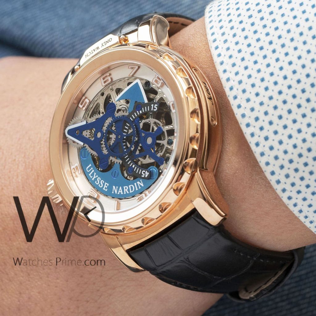 Ulysse Nardin Automatic Blue Watch for Men | Watches Prime