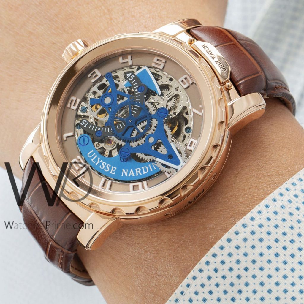 Ulysse Nardin Automatic Blue Watch for Men | Watches Prime