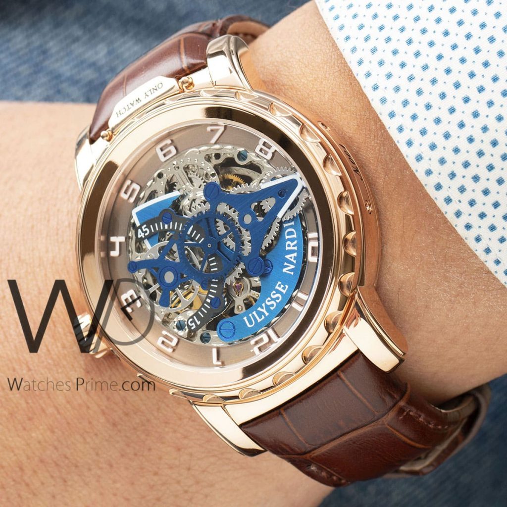 Ulysse Nardin Automatic Blue Watch for Men | Watches Prime