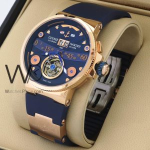 Ulysse Nardin Automatic Men's Watch, Blue Dial