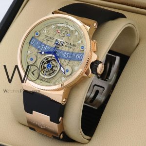 Ulysse Nardin Rose Gold Automatic Men's Watch