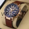 Guess Collection Watch Brown Leather Belt | Watches Prime