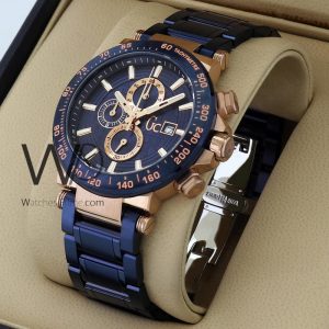Guess Collection Blue Chronograph Mens Watch
