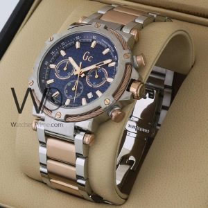 Guess Collection Blue Chronograph Watch for Men