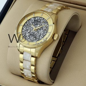 Invicta women's watch with two tone dial