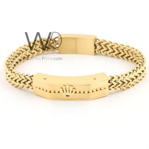 Rolex gold stainless steel men's bracelet | Watches Prime