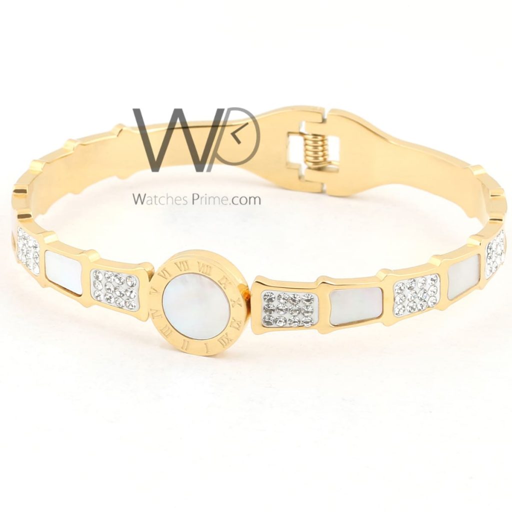 اسورة بولغاري Bvlgari ستانلس ستيل ذهبي نسائي | واتشز برايم