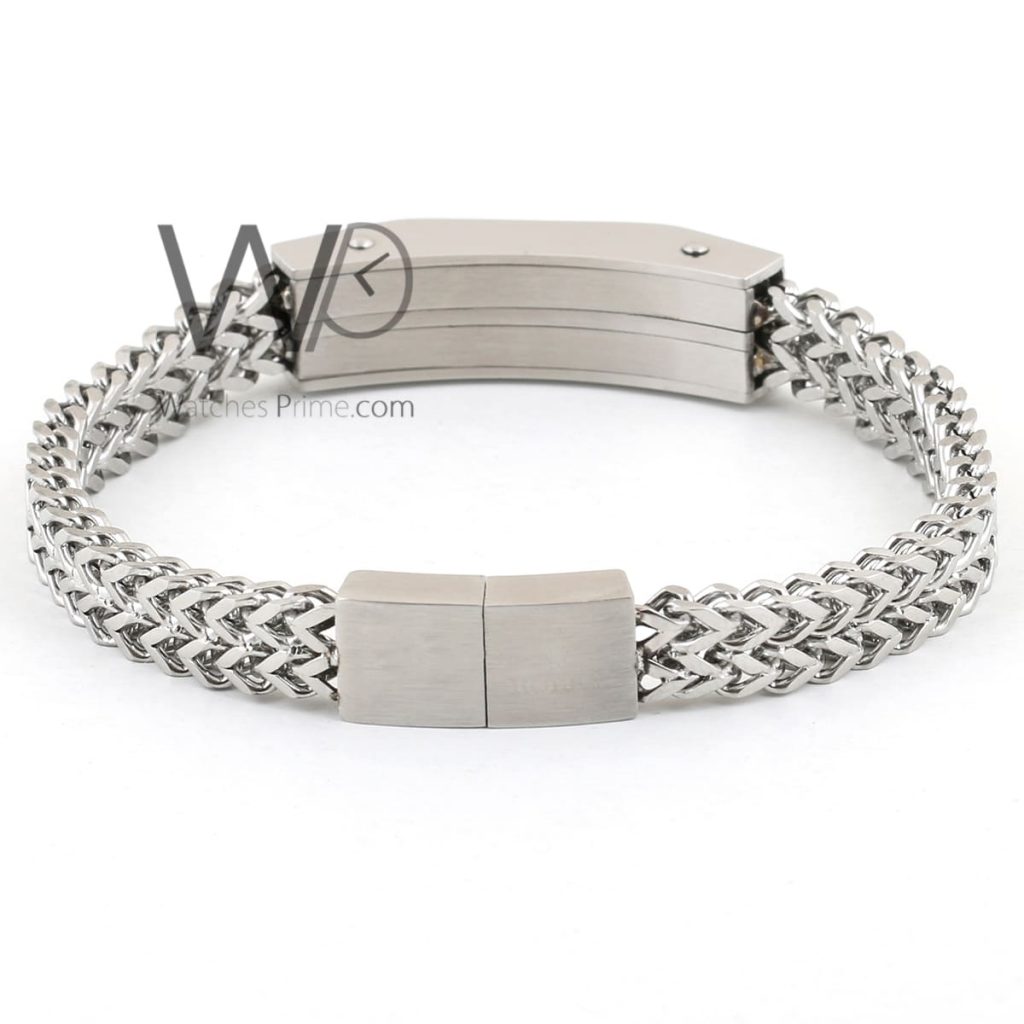Rolex stainless steel silver men's bracelet | Watches Prime