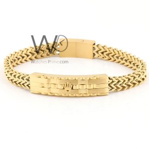 Rolex stainless steel gold men's bracelet | Watches Prime