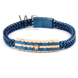 Rolex stainless steel blue men's bracelet | Watches Prime